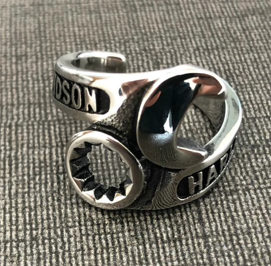 The Ultimate Wrench Knuckle Open Ring - New Harley Edition
