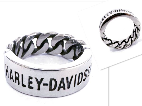 Harley Chain Motorcycle Ring: Unleash the Power of Style