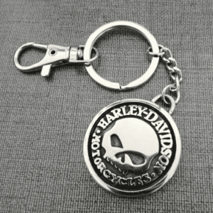 Harley Motorcycle Skull Keychain: Dual-Face Revival in Motorcycle Style