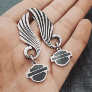 Harley Bike Wings Earrings: Embrace the Open Road with New Style