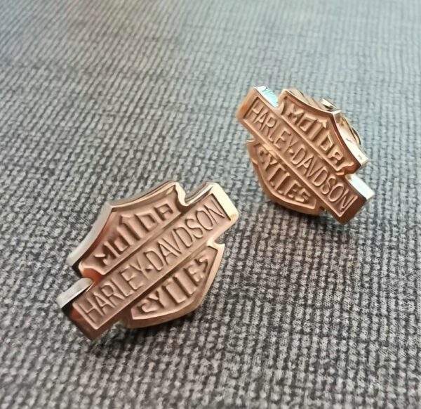 Chic New Motorcycle Earrings for Harley Bike Lovers: Available in 4 Stylish Colors - Image 2
