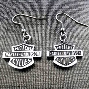 Harley Bike Lover's Motorcycle Earrings: Rev Up Your Style