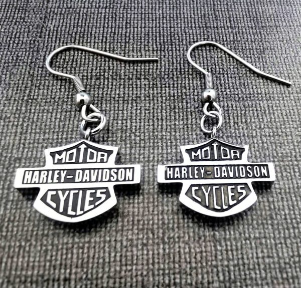 Harley Bike Lover's Motorcycle Earrings: Rev Up Your Style