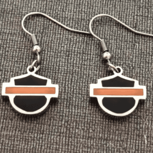 Bike Lover's Motorcycle Earrings: Ride in Style with 2 Colors