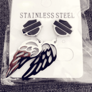 Harley Wings Motorcycle Earrings: A New Style for Bike Lovers