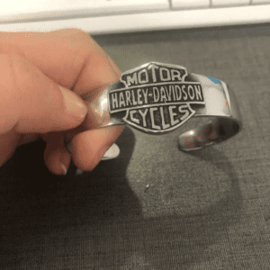 Harley New Unisex Adjustable Stainless Steel Bracelet: Perfect for Motorcycle Lovers, Ankle Style