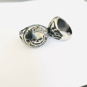 New Edition High-Quality Handmade Harley Skull Ring with Free Shipping