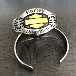 Adjustable Harley Davidson Motorcycle Ankle Bracelet: New Design in HD Style, 2 Colors