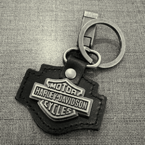 Harley Logo Leather Keychain: Iconic Style for Motorcycle Enthusiasts