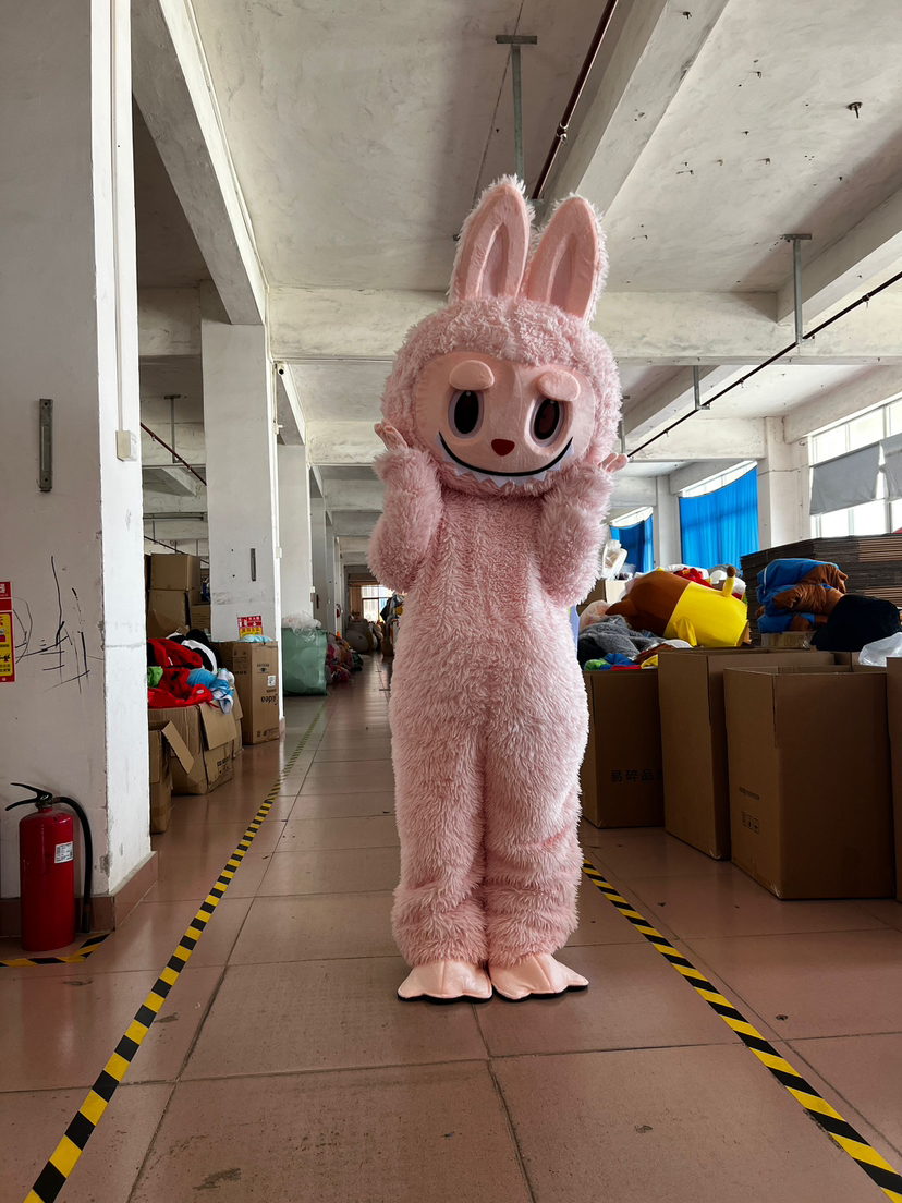 Labubu Zimomo Cosplay Mascot Costume 160-190cm