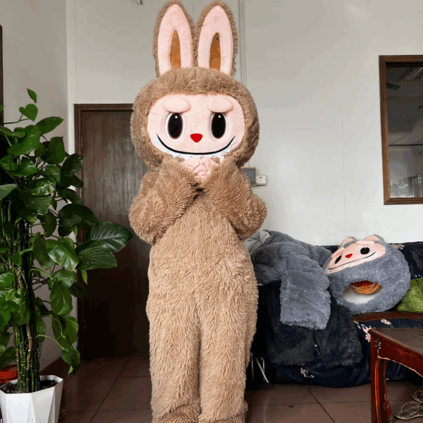 Labubu Zimomo Cosplay Mascot Costume 160-190cm - Image 2