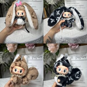 Cute Bunny & Squirrel Plush Dolls – 4 Variations