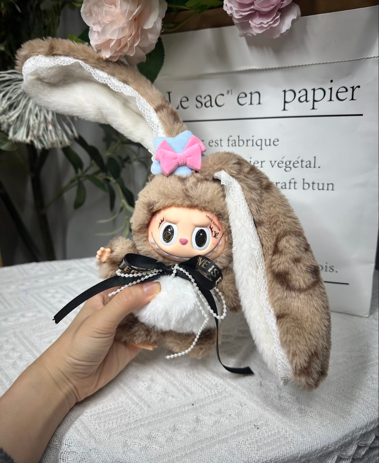 Cute Bunny & Squirrel Plush Dolls – 4 Variations - Image 3