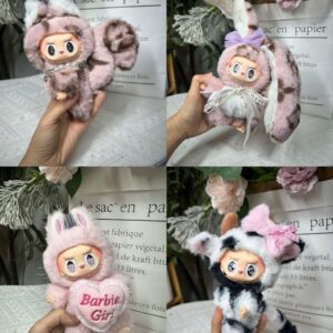 Cute Bunny & Squirrel Plush Labubu Collection