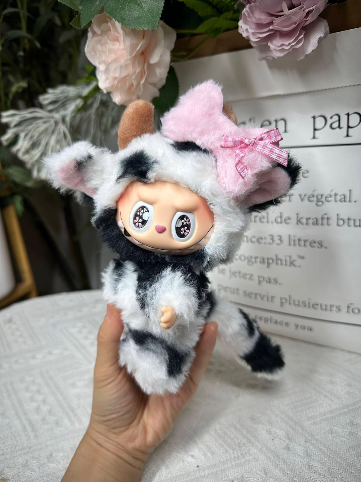 Cute Bunny & Squirrel Plush Labubu Collection - Image 4