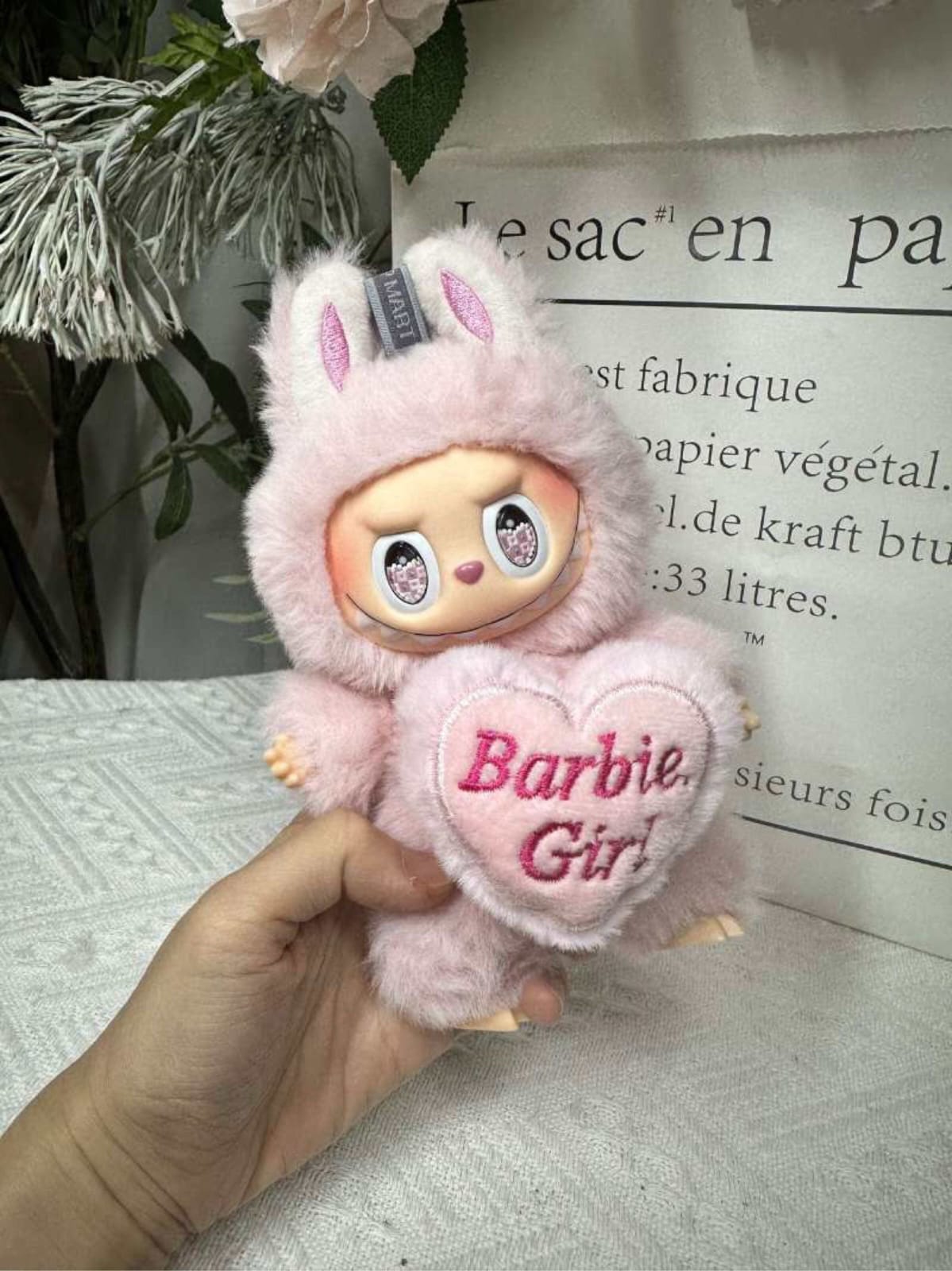 Cute Bunny & Squirrel Plush Labubu Collection - Image 3