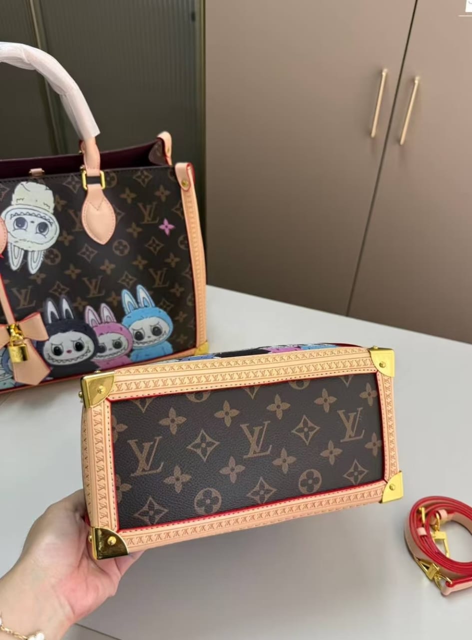 Louis Vuitton x Labubu Luxury Designer-Inspired Art Bag – Limited Edition - Image 5