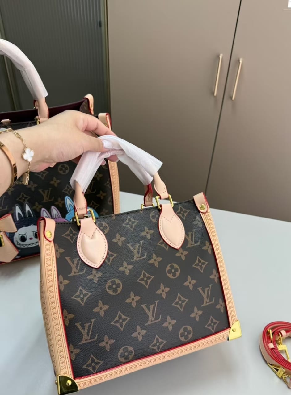 Louis Vuitton x Labubu Luxury Designer-Inspired Art Bag – Limited Edition - Image 2