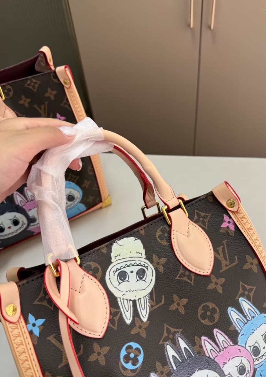 Louis Vuitton x Labubu Luxury Designer-Inspired Art Bag – Limited Edition - Image 3