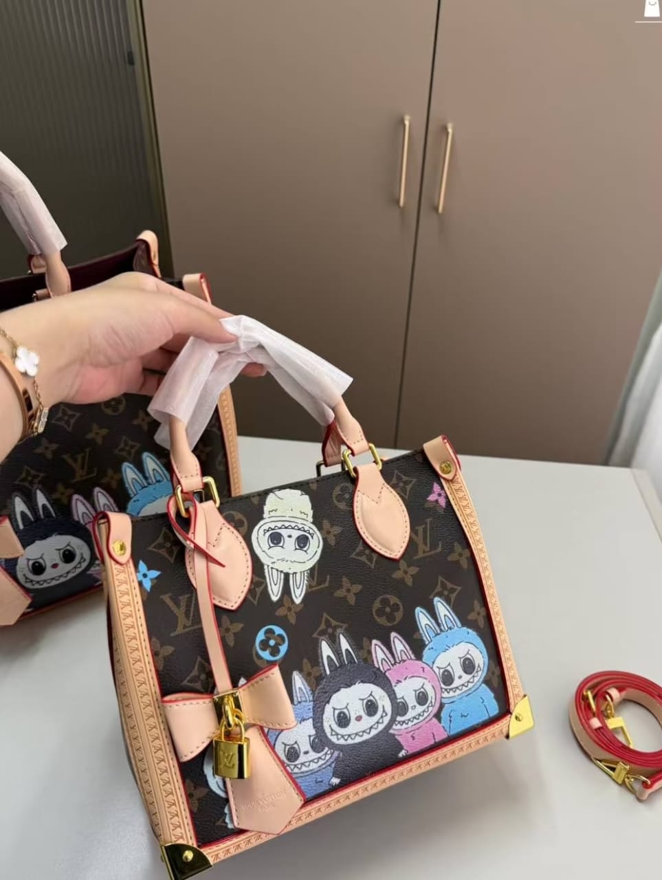 Louis Vuitton x Labubu Luxury Designer-Inspired Art Bag – Limited Edition